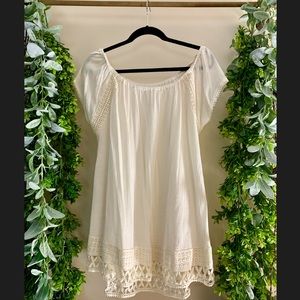 Beach coverup crochet